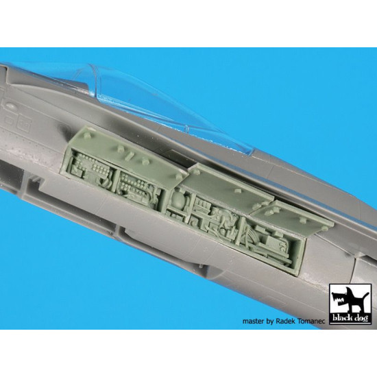 Black Dog A72091 1/72 F-18 electronics for Academy