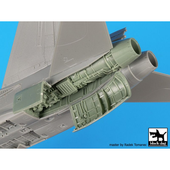 Black Dog A72092 1/72 F-18 engine for Academy