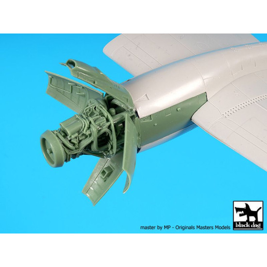 Black Dog A72102 1/72 Breguet Atlantic engine for Revell