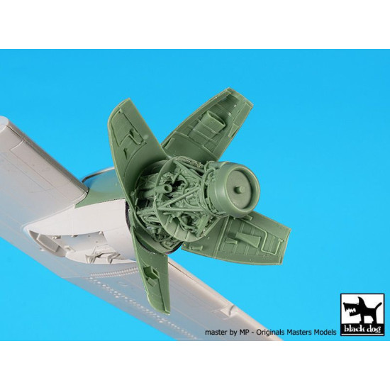 Black Dog A72102 1/72 Breguet Atlantic engine for Revell