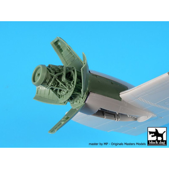 Black Dog A72102 1/72 Breguet Atlantic engine for Revell