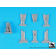 Black Dog A72102 1/72 Breguet Atlantic engine for Revell