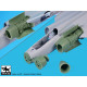 Black Dog A72103 1/72 Blackburn Buccaneer engine +radar for Airfix Black Dog A72103 1/72 Blackburn Buccaneer engine +radar for Airfix