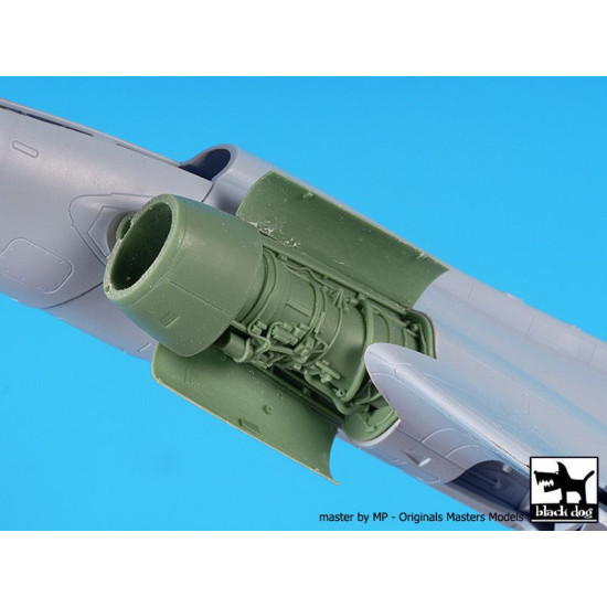 Black Dog A72103 1/72 Blackburn Buccaneer engine +radar for Airfix Black Dog A72103 1/72 Blackburn Buccaneer engine +radar for Airfix