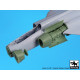 Black Dog A72103 1/72 Blackburn Buccaneer engine +radar for Airfix Black Dog A72103 1/72 Blackburn Buccaneer engine +radar for Airfix