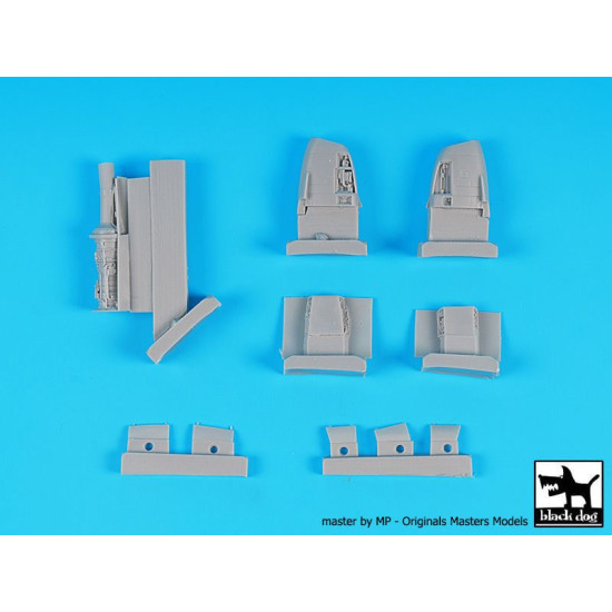 Black Dog A72104 1/72 T-4 Trainer engine+electronic for Hobby Boss