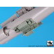 Black Dog A72106 1/72 F-104 Starfighter electronics + engine for Hasegawa Black Dog A72106 1/72 F-104 Starfighter electronics + engine for Hasegawa