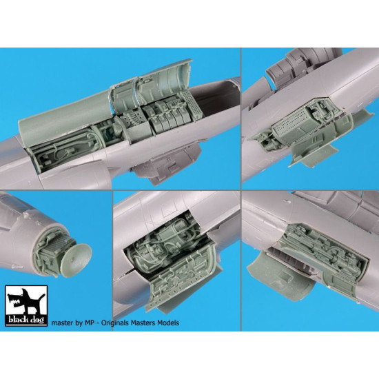 Black Dog A72107 1/72 F-104 Starfighter big set for Hasegawa