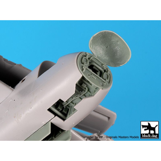 Black Dog A72109 1/72 S2F Tracker bomb bay+radar for Hasegawa