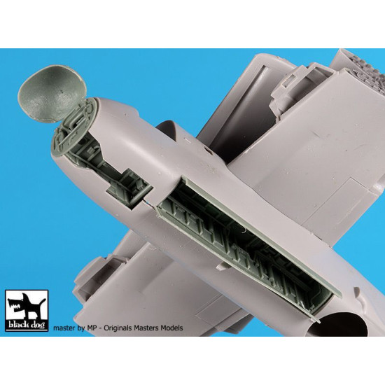 Black Dog A72109 1/72 S2F Tracker bomb bay+radar for Hasegawa