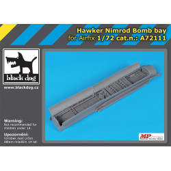 Black Dog A72111 1/72 Hawker Nimrod Bomb bay for Airfix