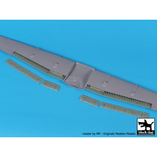 Black Dog A72112 1/72 C-130H Hercules wing flaps for Zvezda