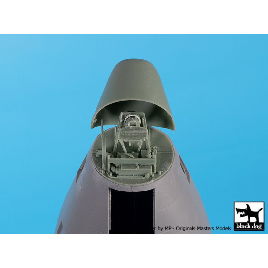 Black Dog A72114 1/72 C-130H Hercules radar+front door for Zvezda