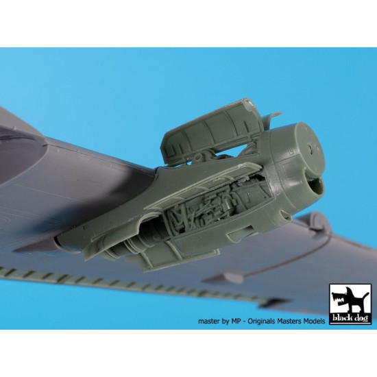 Black Dog A72115 1/72 C-130H Hercules engine for Zvezda