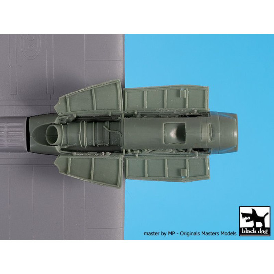Black Dog A72115 1/72 C-130H Hercules engine for Zvezda