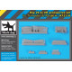Black Dog A72116 1/72 Mig 29 A/UB accessories set for Trumpeter