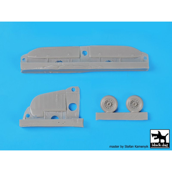 Black Dog A72118 1/72 F4U1 Corsair detail set for Tamiya