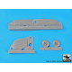 Black Dog A72118 1/72 F4U1 Corsair detail set for Tamiya