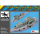 Black Dog A72119 1/72 AS 332 Super Puma engine + radar for Italeri