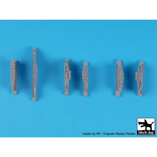 Black Dog A72120 1/72 Viking folding wings+tail for Hasegawa