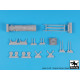 Black Dog A72121 1/72 SR-71 engine for Hasegawa