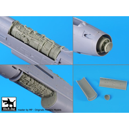 Black Dog A72122 1/72 ENGLISH Electric Lightning F 2A for Hobby Boss