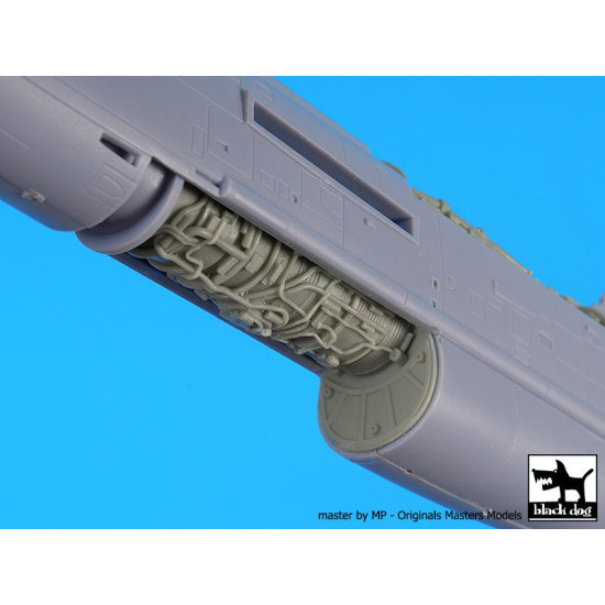 Black Dog A72122 1/72 ENGLISH Electric Lightning F 2A for Hobby Boss