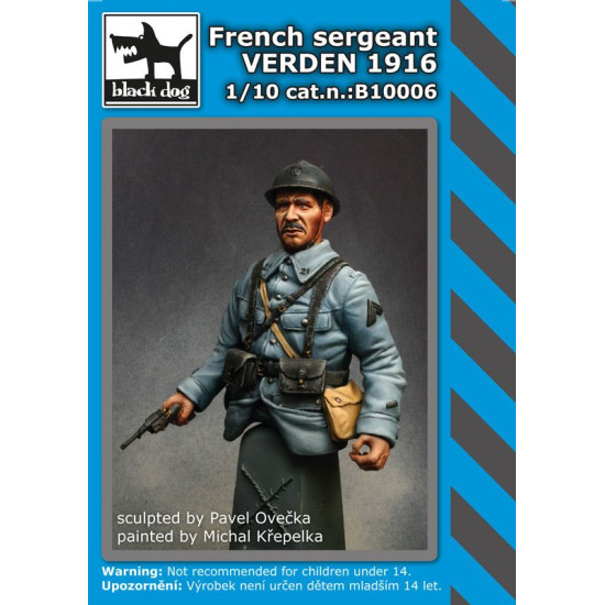 Black Dog B10006 French sergeant Verden 1916