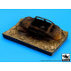 Black Dog D35002 1/35 Destroyed german car Afrika base