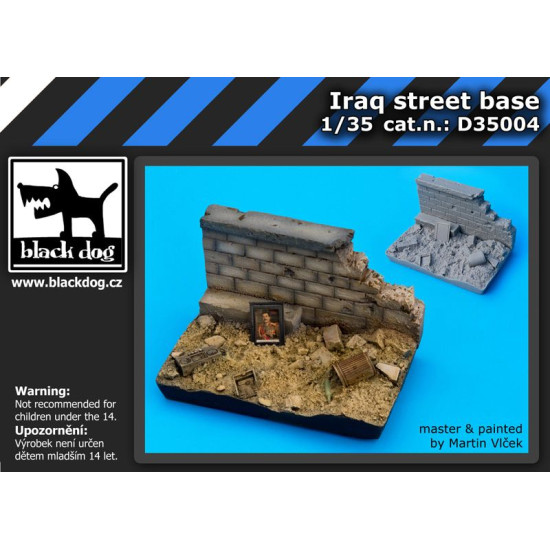 Black Dog D35004 Iraq street base