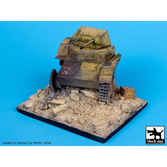 Black Dog D35008 1/35 Destroyed Pz.Kpfw II base