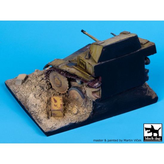 Black Dog D35008 1/35 Destroyed Pz.Kpfw II base