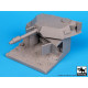 Black Dog D35009 1/35 Destroyed M1A1 Abrams base