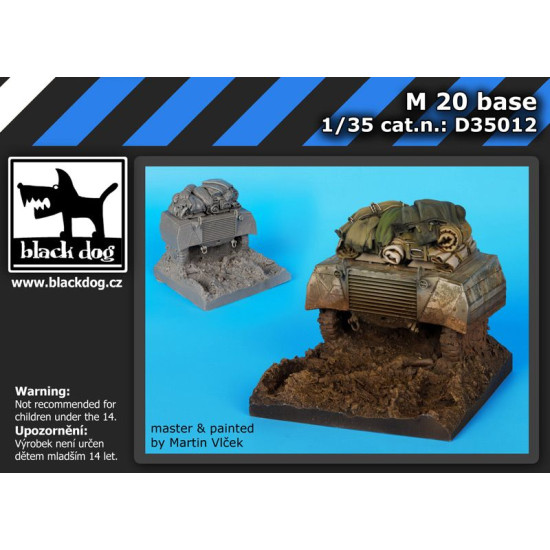 Black Dog D35012 1/35 M 20 base