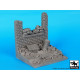 Black Dog D35014 1/35 Wall with sand bags base