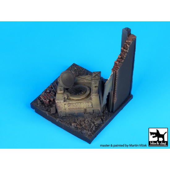 Black Dog D35020 1/35 Destroyed field kitchen base