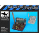 Black Dog D35021 1/35 Destroyed M 113 Vietnam base