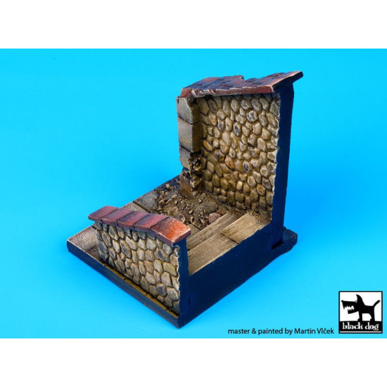 Black Dog D35022 1/35 Stairs base (55x55 mm)