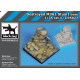 Black Dog D35027 1/35 Destroyed M3A1 Stuart base