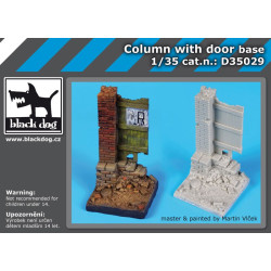 Black Dog D35029 1/35 Column with door base