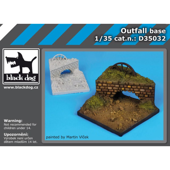 Black Dog D35032 1/35 Outfall base