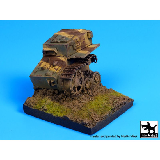 Black Dog D35037 1/35 Destroyed Pz Kpfw IV base