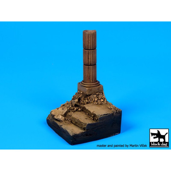 Black Dog D35039 1/35 Stairs with column base