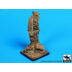 Black Dog D35040 1/35 Hause ruin wall base