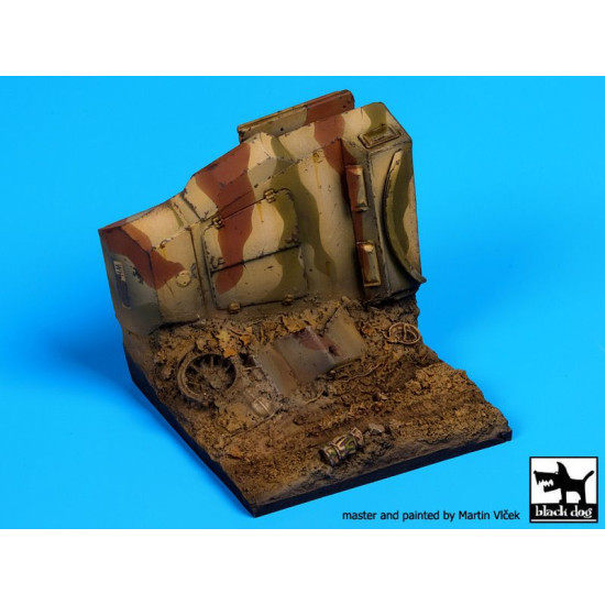 Black Dog D35041 1/35 Destroyed Sd Kfz 250 base