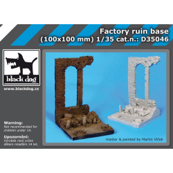 Black Dog D35046 1/35 Factory ruin base