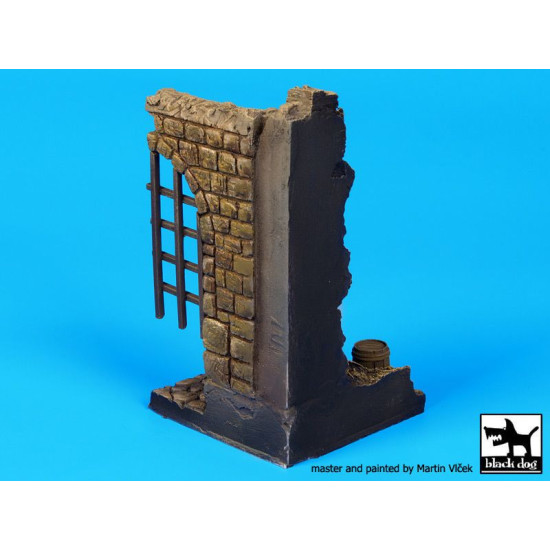 Black Dog D35047 1/35 Medieval gate base