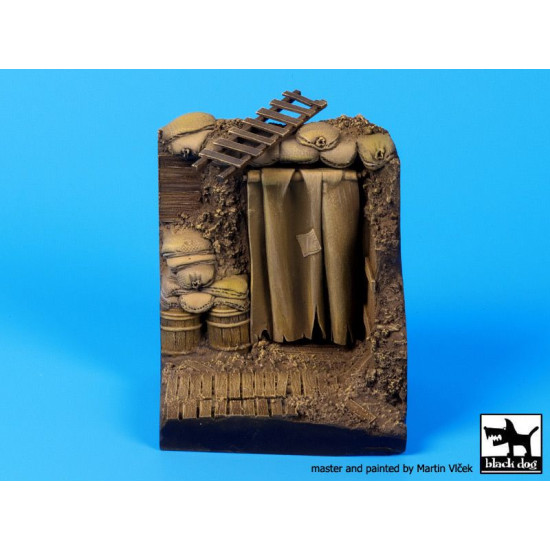 Black Dog D35052 1/35 Trench entrance WW I base