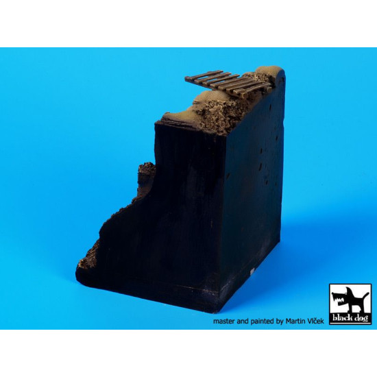 Black Dog D35052 1/35 Trench entrance WW I base