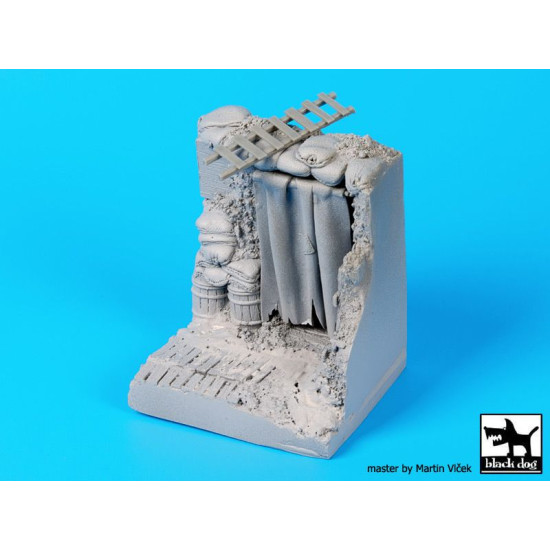 Black Dog D35052 1/35 Trench entrance WW I base